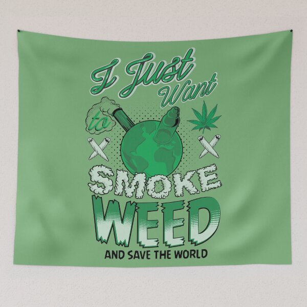 Item preview, SMOKE WEED designed and sold by mojokumanovo.