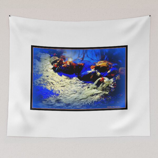 Item preview, Autumn Rush - In Royal Blue designed and sold by Deb  Badt-Covell.