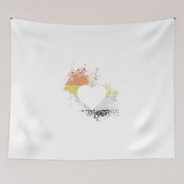 Item preview, Akoisexual/Lithosexual Pride Heart designed and sold by Spanatos.