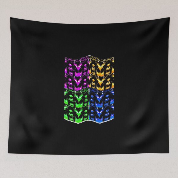 Item preview, Wall of Laughing Faces designed and sold by Dark Threads.