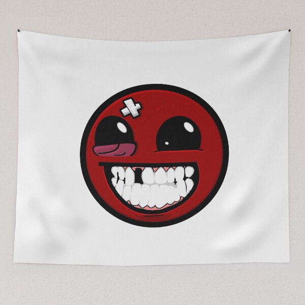 Item preview, Ruffled Up Meatboy Emoji designed and sold by Winkham.