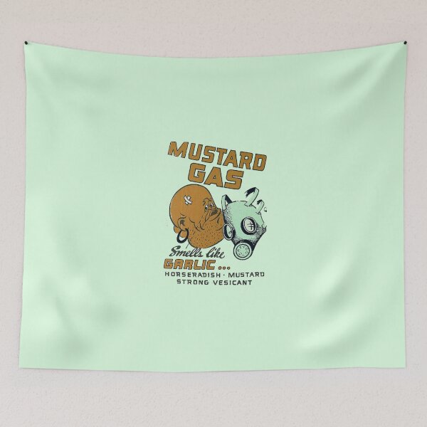 Item preview, Mustard Gas Smells Like Garlic... designed and sold by jammin-deen.