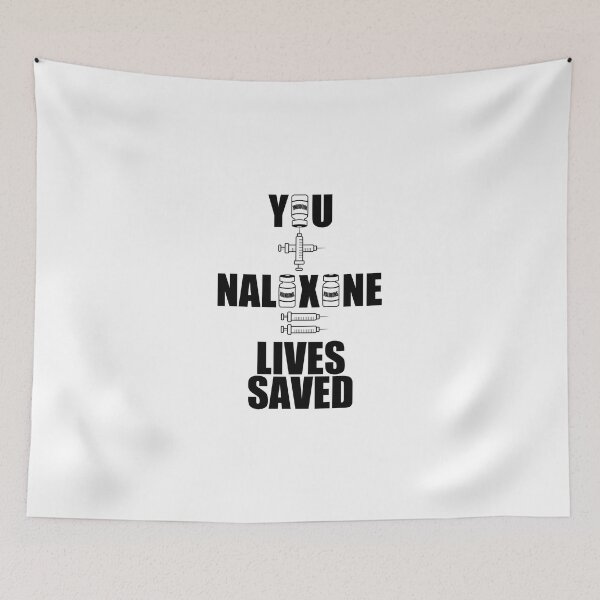 Item preview, You + Naloxone = Lives Saved designed and sold by ChicagoRecovery.