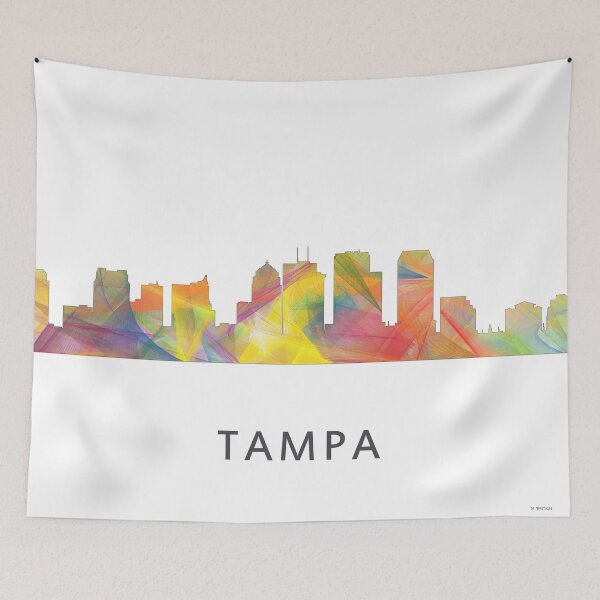 Item preview, Tampa, Florida skyline WB1 designed and sold by Marlene Watson-Hall.