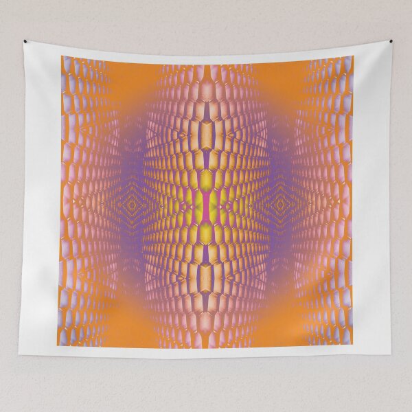 Item preview, trippy psychedelic grate designed and sold by STORMYMADE.