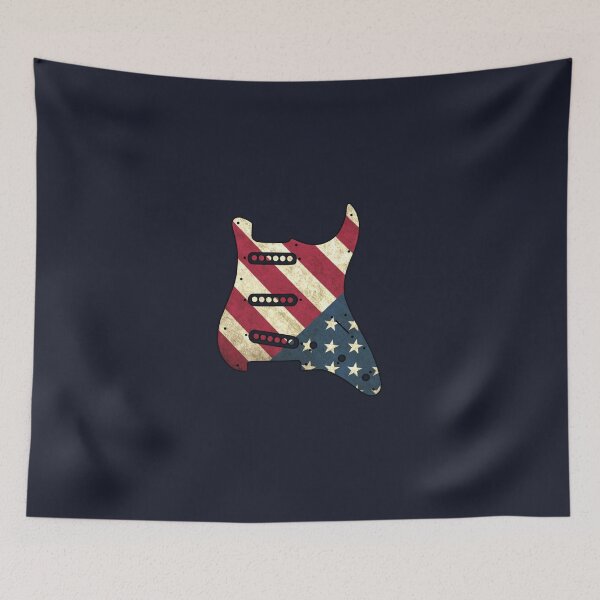 Item preview, USA Flag Guitar Pickguard designed and sold by felinson.
