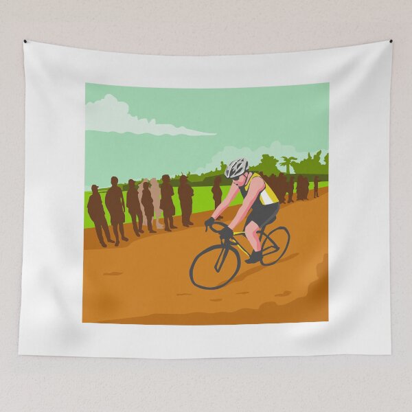Item preview, Cyclist Racing WPA designed and sold by retrovectors.
