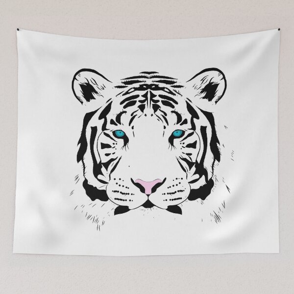 Item preview, White Tiger designed and sold by mongogushi.
