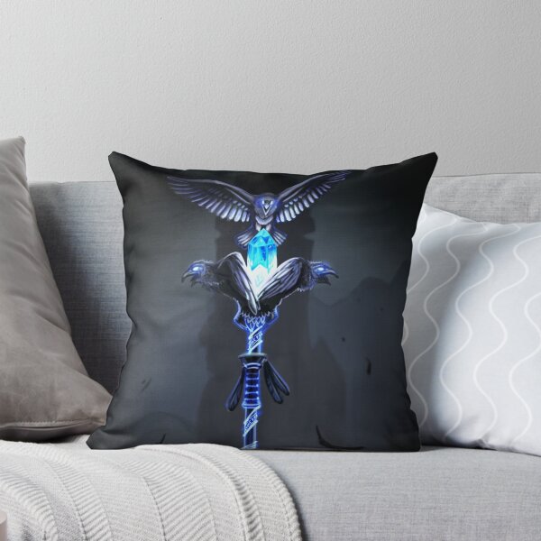 Item preview, Raven Mage Commander Staff designed and sold by GaldersArt.