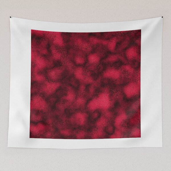 Item preview, Maroon Red Tones Textured Mottle Style Design designed and sold by Artification.