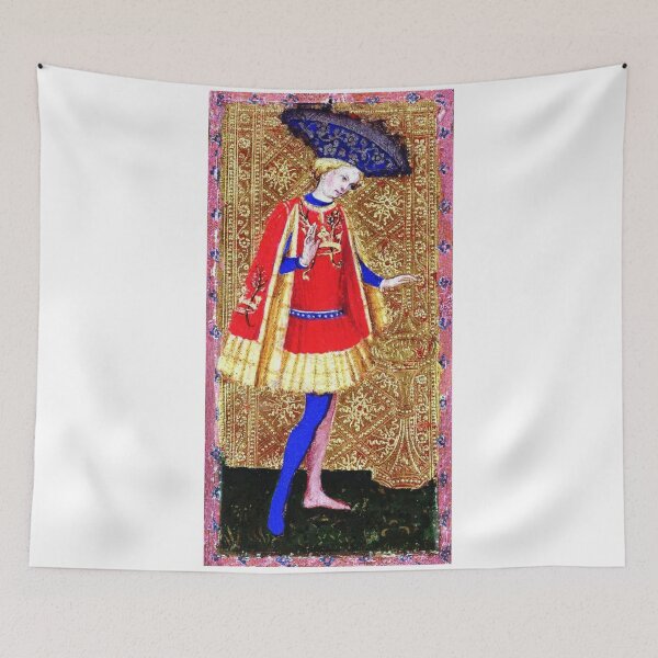 Aperçu de l'œuvre Medieval Spanish Page Boy créée et vendue par Vintage Designs +.