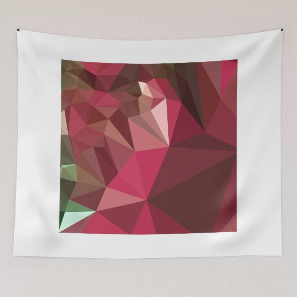Item preview, Jazzberry Jam Purple Abstract Low Polygon Background designed and sold by retrovectors.