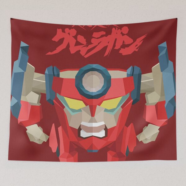 Item preview, Low-Poly Lagann designed and sold by calfrills.