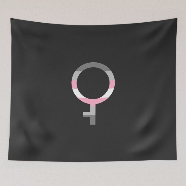 Item preview, Demigirl Symbol/Flag designed and sold by Reid Sandlund.