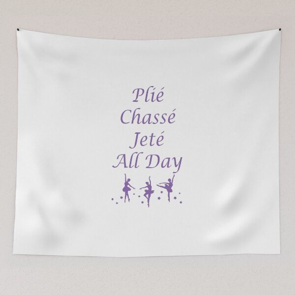 Item preview, Plie Chasse Jete All Day Purple designed and sold by theloneblonde.