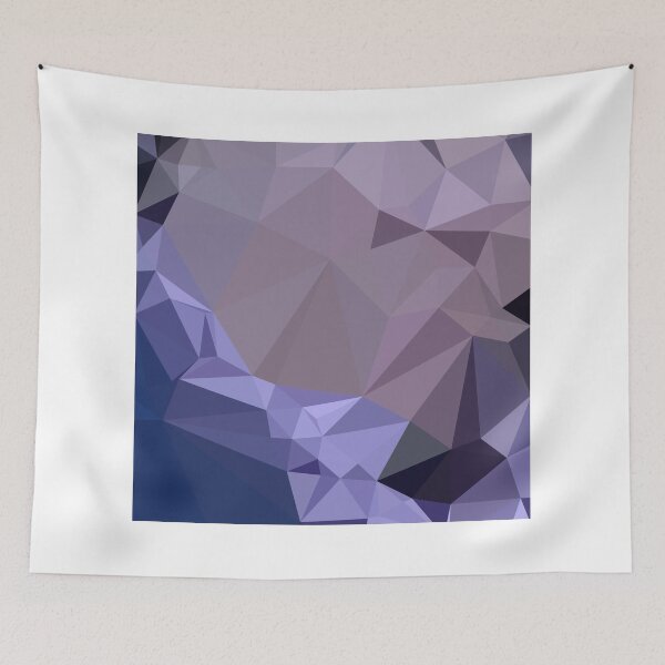 Item preview, Dark Byzantium Purple Abstract Low Polygon Background designed and sold by retrovectors.