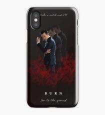 Moriarty: I Will Burn the Heart Out of You! iPhone Case