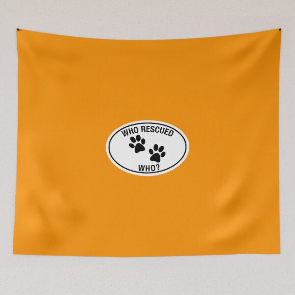 Item preview, WHO RESCUED WHO? designed and sold by cpinteractive.