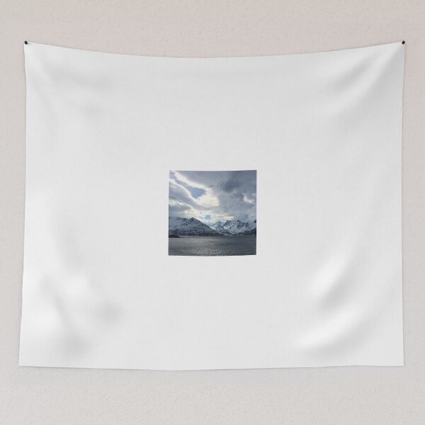 Item preview, Snowy Mountains Near Øksfjord, Norway designed and sold by ztrnorge.