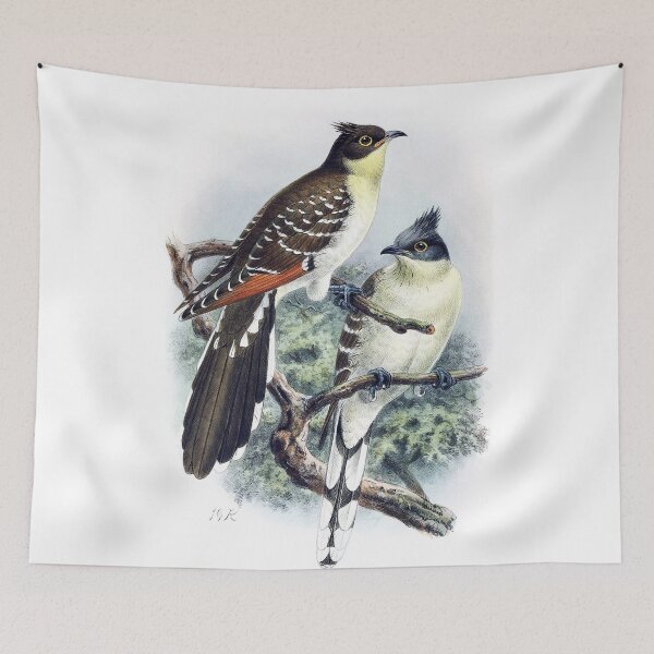 Item preview, Cuckoo illustration designed and sold by Vintage Designs +.