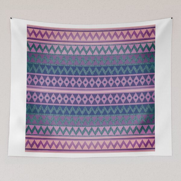 Item preview, GLITTER CHEVRON IN PURPLE  designed and sold by nikamartinez.