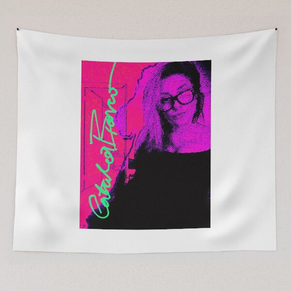 Item preview, Hot Pink Flush Catlea designed and sold by cataleabianco.