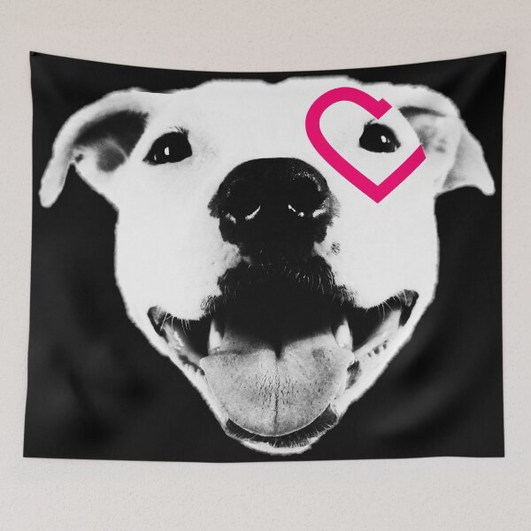 Item preview, Heart over eye Pittie designed and sold by Believeabull.