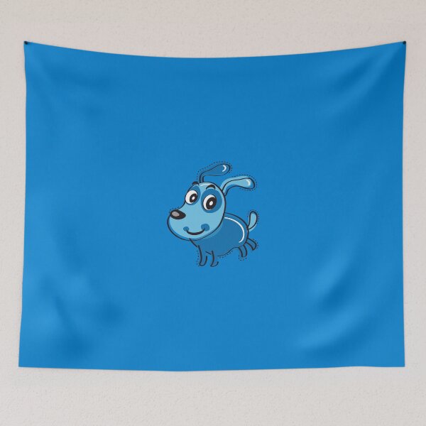 Item preview, Happy Blue Dog designed and sold by SylviaGo.