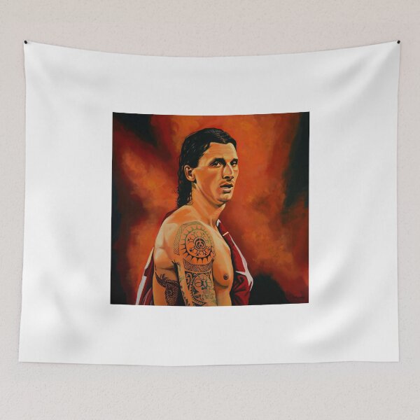 Item preview, Zlatan Ibrahimovic painting designed and sold by PaulMeijering.