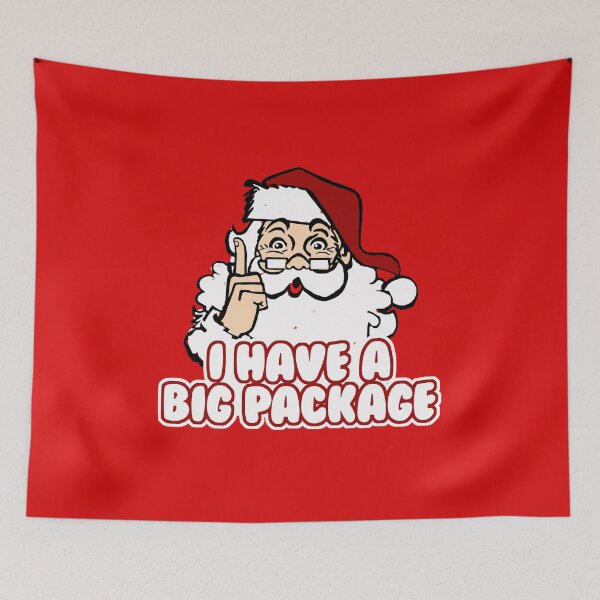 Item preview, I Have a Big Package - Santa Claus designed and sold by Maehemm.