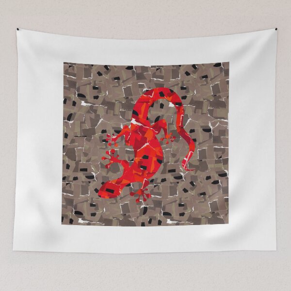 Item preview, Red Lizard Collage designed and sold by MariaFernandes.
