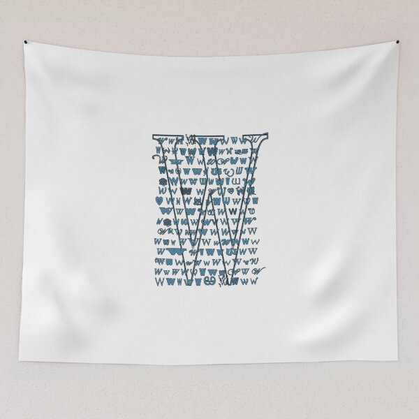 Item preview, W - Initially Yours designed and sold by IvieLeagueJots.
