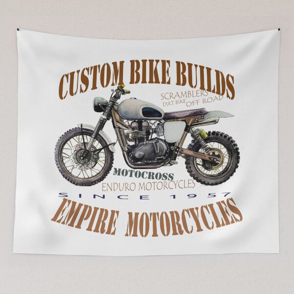 Item preview, ENDURO MOTORBIKE T SHIRT designed and sold by JohnLowerson.