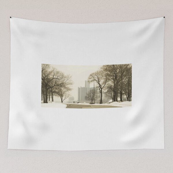 Item preview, Winter View Of Detroit From Belle Isle designed and sold by anitahiltz.