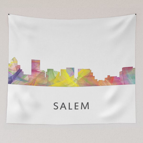 Artikelvorschau, Salem, Oregon-Skyline WB1 entworfen und verkauft von Marlene Watson-Hall.