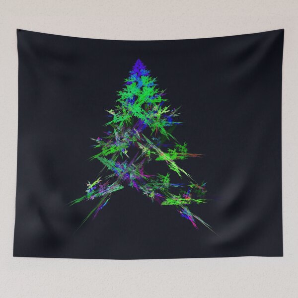 Item preview, Fractal - Green Christmas Tree designed and sold by Susan Savad.