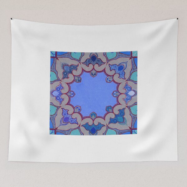 Item preview, An arab motive in blue colors  designed and sold by Mirima.