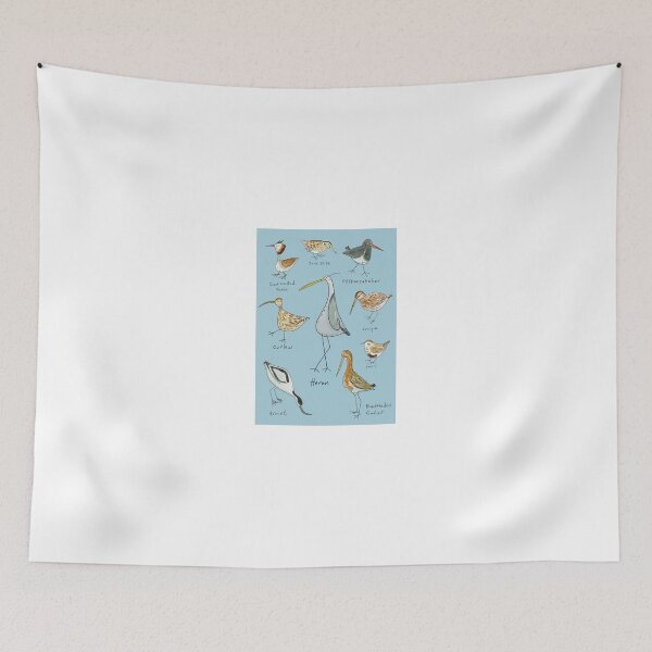 Item preview, Tidal Estuary Bird Spotters Guide  designed and sold by AndyLanhamArt.