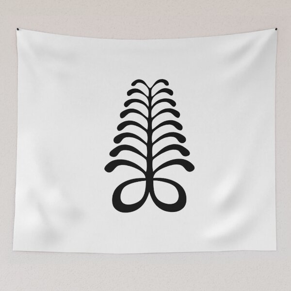 Item preview, aya adinkra africa ghana symbol designed and sold by huggymauve.