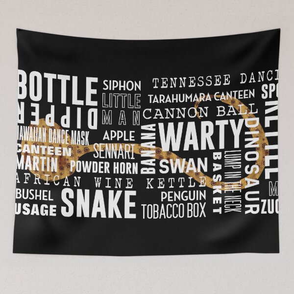 Item preview, Gourd Typography (Dark Background) designed and sold by Subwaysign.