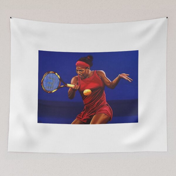 Item preview, Serena Williams painting designed and sold by PaulMeijering.