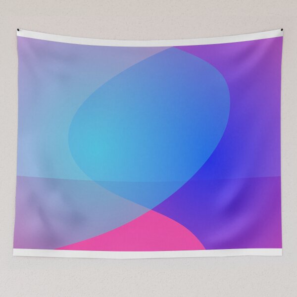 Item preview, Blue Purple and Pink Minimalism Lake designed and sold by masabo.