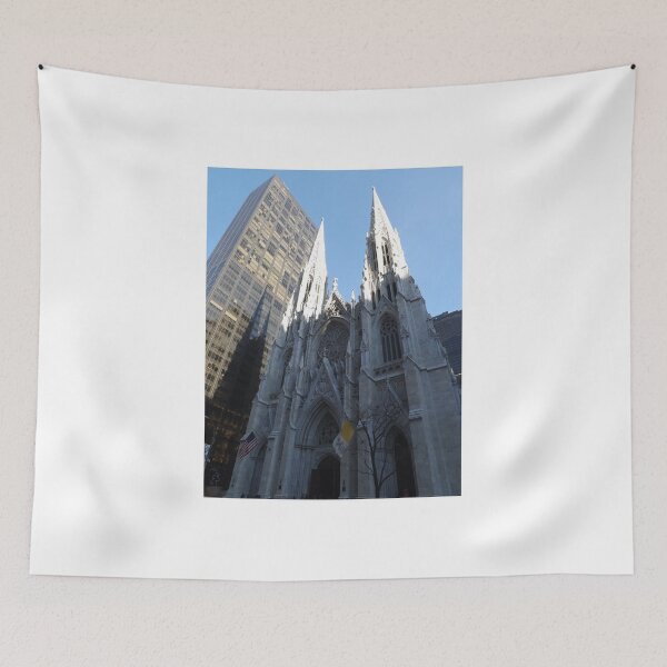 Item preview, St. Patricks Cathedral and Reflection, 5th Avenue, New York City designed and sold by lenspiro.