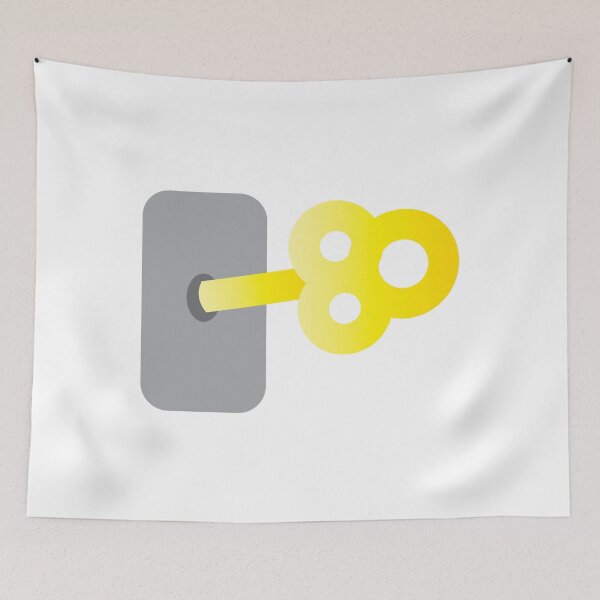 Item preview, A key in a lock designed and sold by jazzydevil.