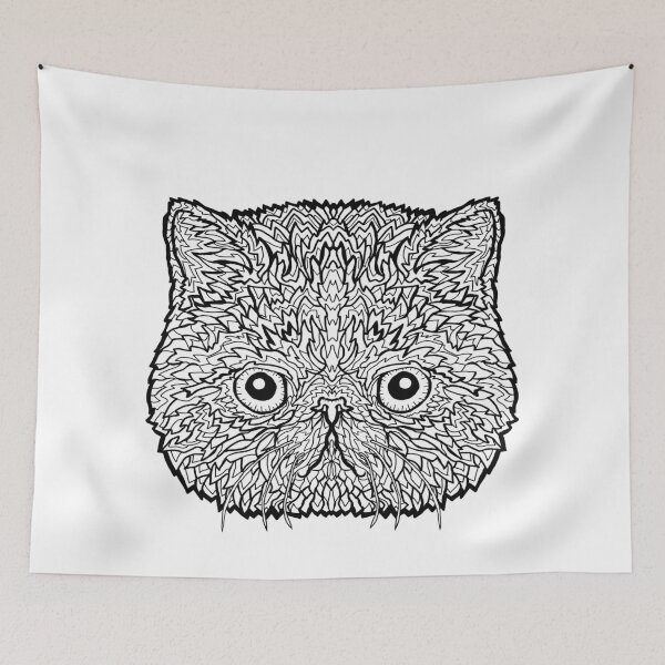 Item preview, Exotic Shorthair Cat - Complicated Coloring designed and sold by complicolor.