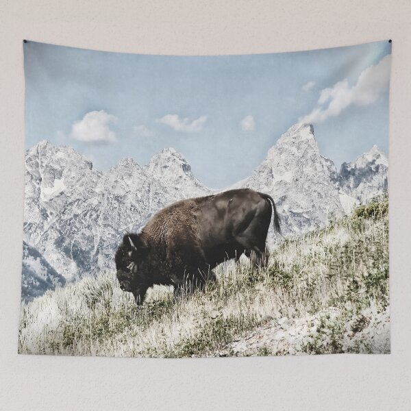 Item preview, Winter Bison designed and sold by Barbara D Richards.