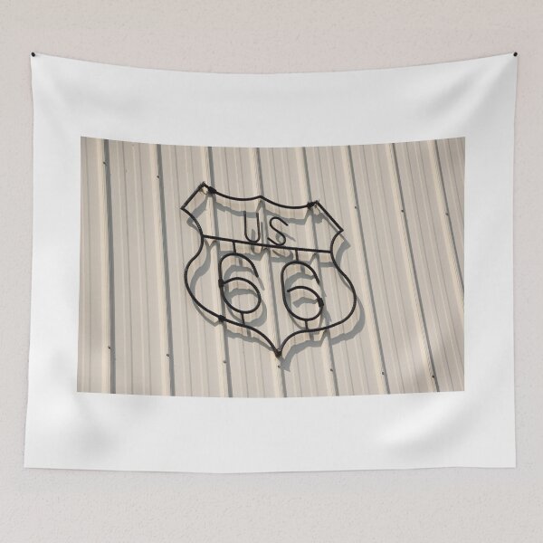 Item preview, sign, route 66 designed and sold by Anne Scantlebury.