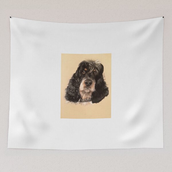 Item preview, Dudley the adorable spaniel x designed and sold by micheleashby.