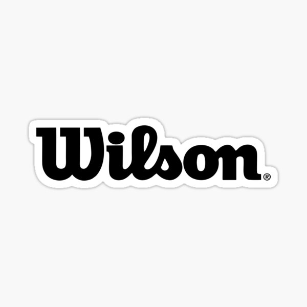 Wilson Logo Sticker