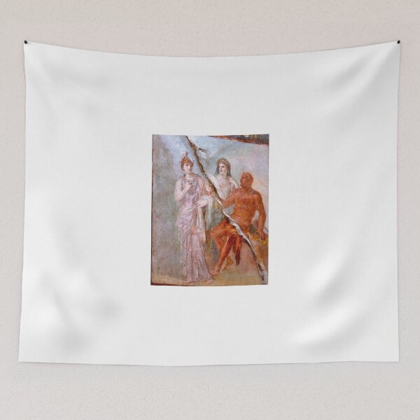 Item preview, Herculaneum- Male & Two Females Frescoe designed and sold by TAMalloyPhoto.